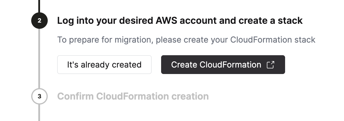 BYOC инициализация аккаунта